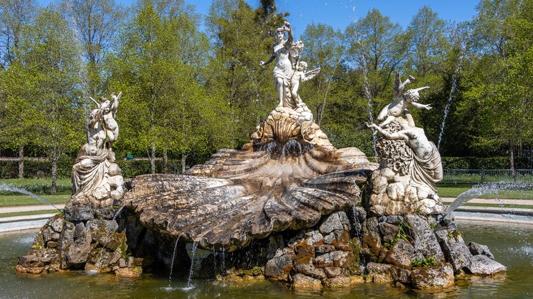 Fountain of Love in spring